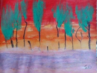 Au crépuscule - a Paint Artowrk by SeB